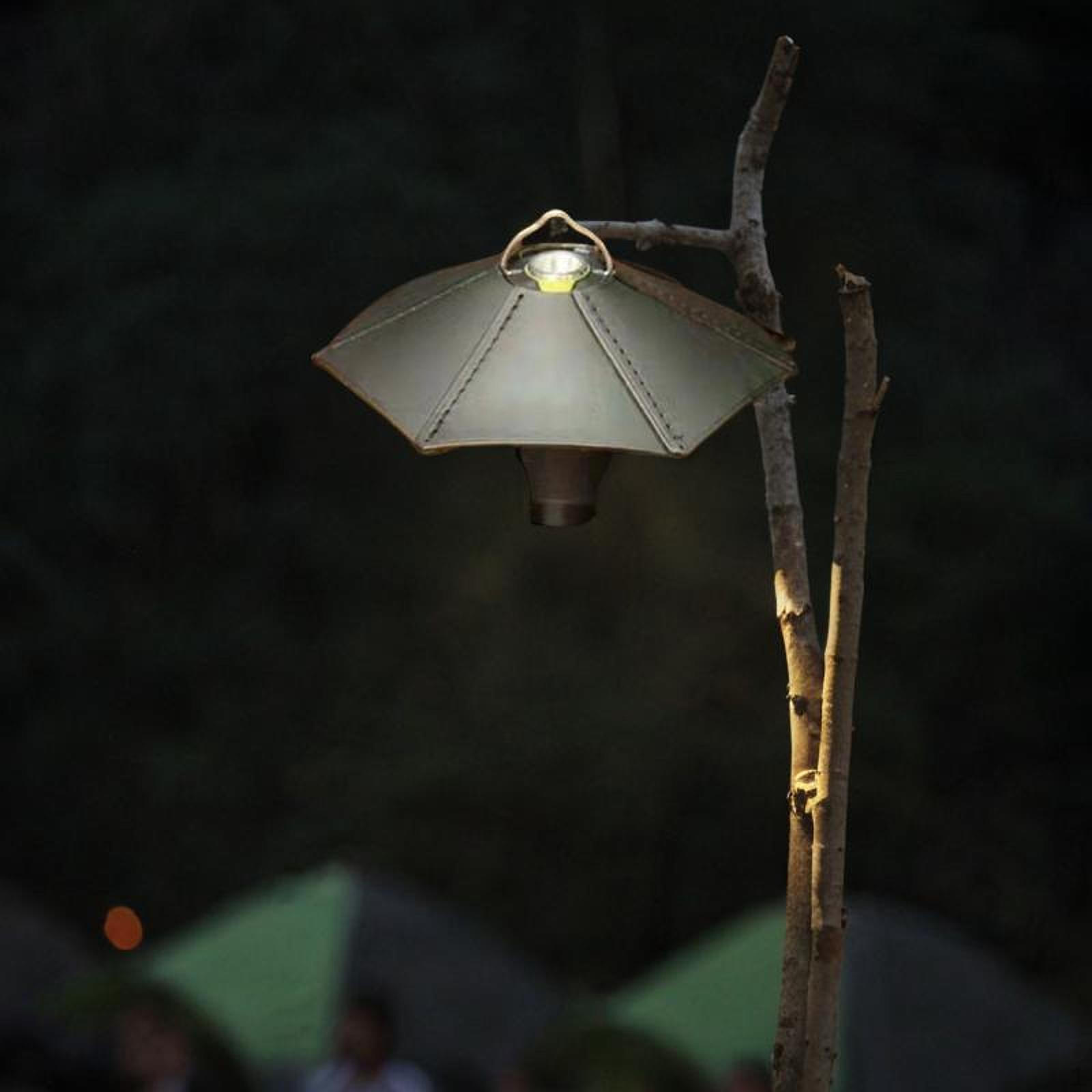 

Кемпинговый светильник, чехол для лампы, портативный фонарь, абажур из искусственной кожи, винтажное украшение чёрный