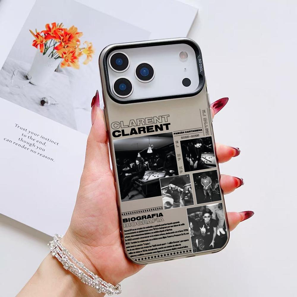 C-Clarent Scat Pack Phone Case For iPhone 17 16 15 14 13 12 11 Pro Max Air Matte Laser Aurora Shockproof Funda