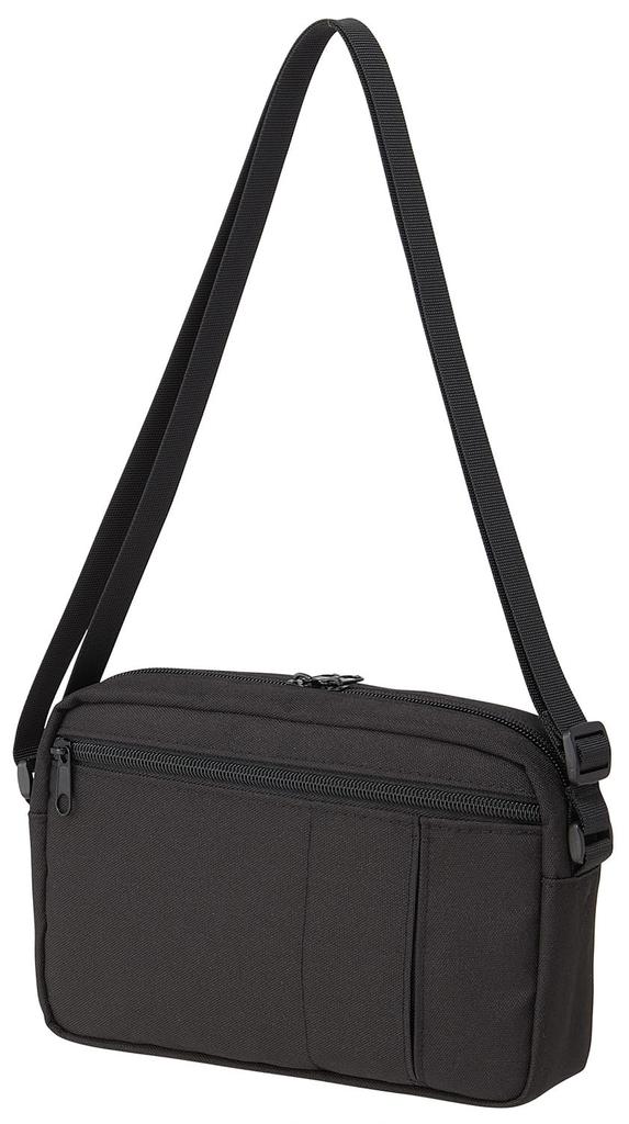 Skater Shoulder Bag with Clear Pocket and Tissue Sanrio Kuromi Pocket, ZSB1-A