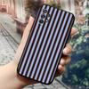 Luxury Fashionable Striped Phone Case For Samsung Galaxy S24 S23 S26 S22 S25 S20 A16 S21 Ultra Fe Plus A54 A24 A53 Coque