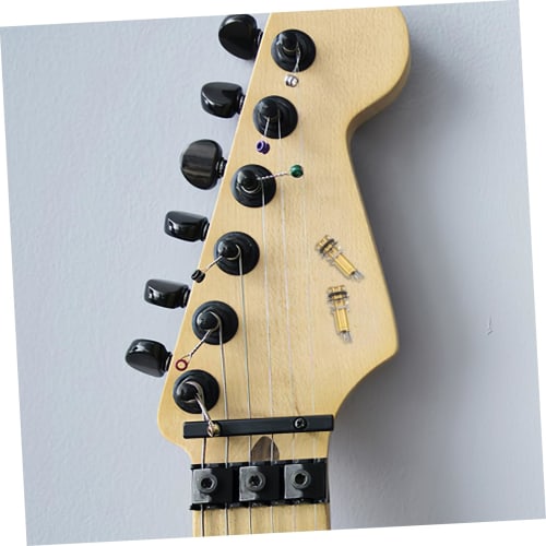 QUMIIRITY Flush Mount Guitar Output Jack, 1/4" (635mm) Stereo Phone Jack for Threaded Cylinder Base