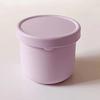 New Silicone Salad Dressing Box 250ml 700ml BPA Free Snack Container Leakproof Lids Non-stick Lunch Boxes For Children