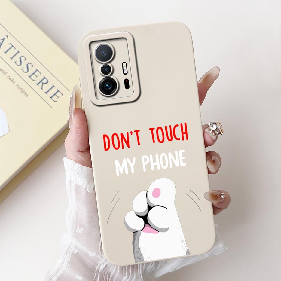 For Xiaomi 11T Pro Case Cute Dog Cartoon Cover Soft Silicone Phone Cases For Xiaomi Mi 11T Pro Mi11T 11TPro Fundas 6.67'' Bumper