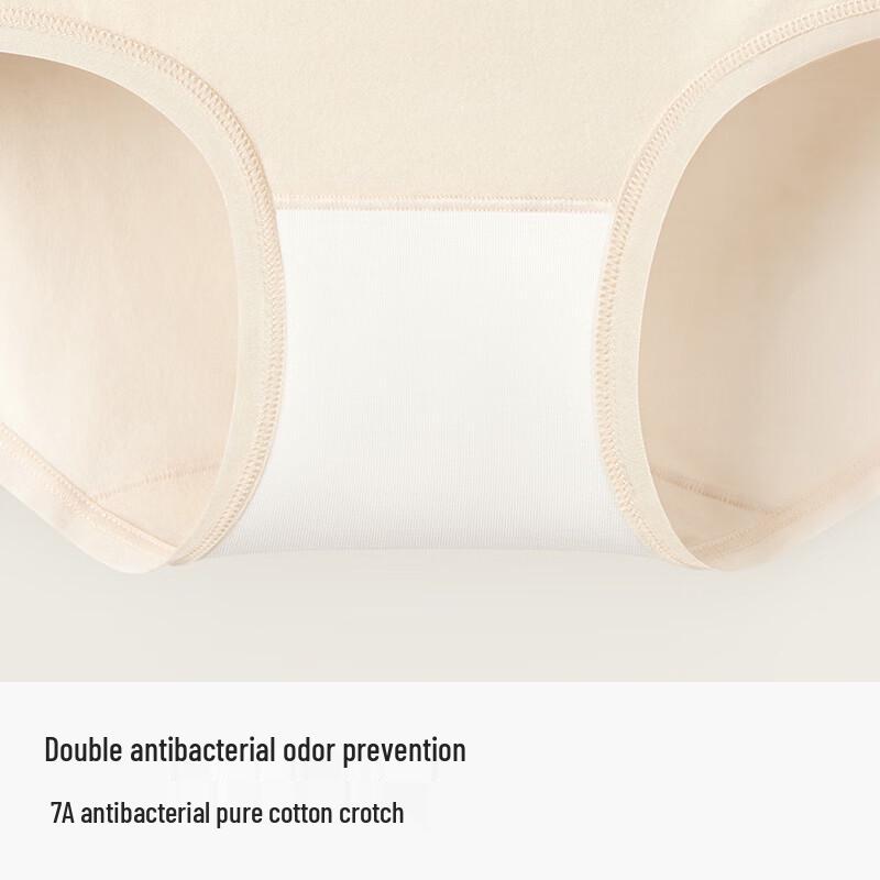 Women's 7A Antibacterial Cotton Briefs 4-Pack