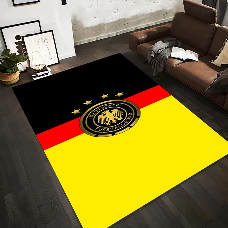 German Football Federation Logo Rug Non-slip rug suitable for living room and bedroom sofas