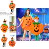 Halloween Pumpkin Costume Adult Parent-child Clothing Cosplay Fancy Dress Party
