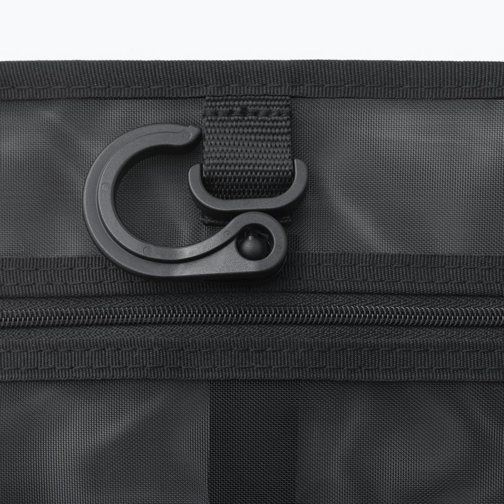 MUJI Nylon-Netz Hängende Kulturtasche 21 x 15 OHH39A4A Etui, Schwarz, ca.. cm,