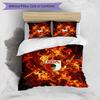 FC Augsburg FC Printed 3PCS Bedding Set Breathable Duvet Cover with Pillowcases Decorative Bed Linen for Bedroom Home