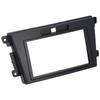 2Din Car Stereo Radio Fascia CD Dashboard Frame Replacement for Mazda CX?7 2006?2012