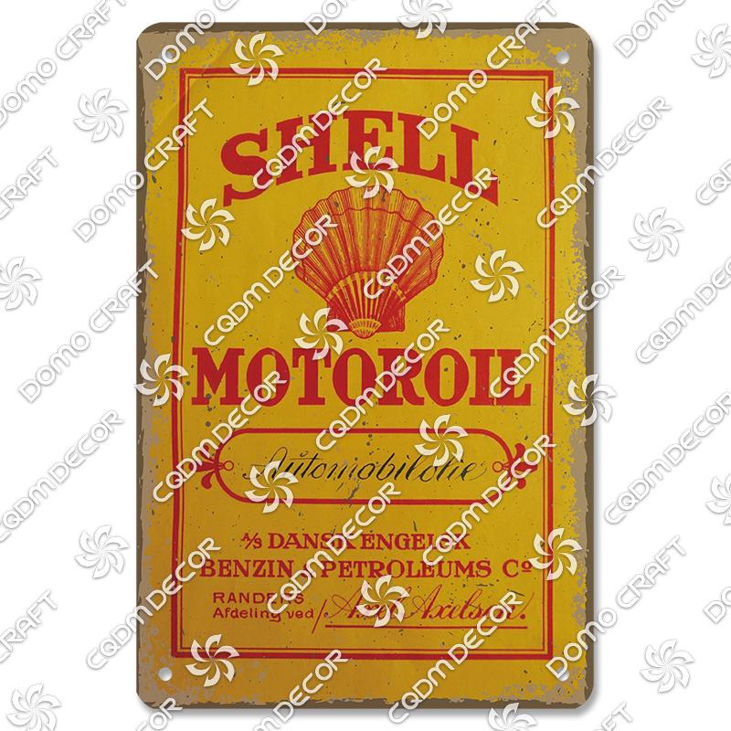 Motor Oil Poster Vintage Metal Plate Energol Oilzum Car Parts Oil Change Metal Tin Signs Wall Decor Garage Club Man Cave