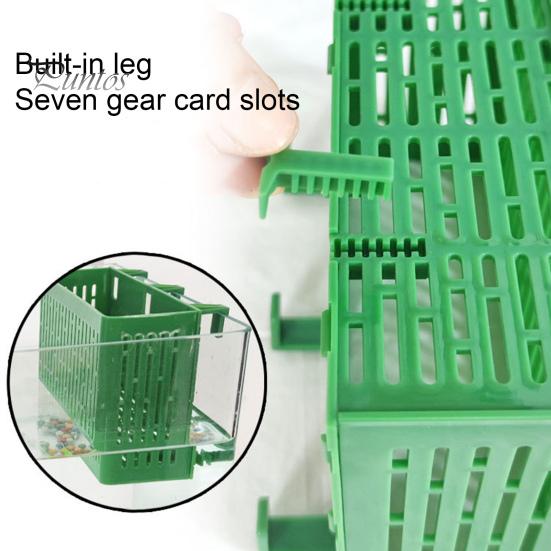 Aquarium Plant Holder with Hooks Fish Tank Plant Stand Aquarium Planter Cup Hydroponic Basket for Aquatic Plant Cultivation