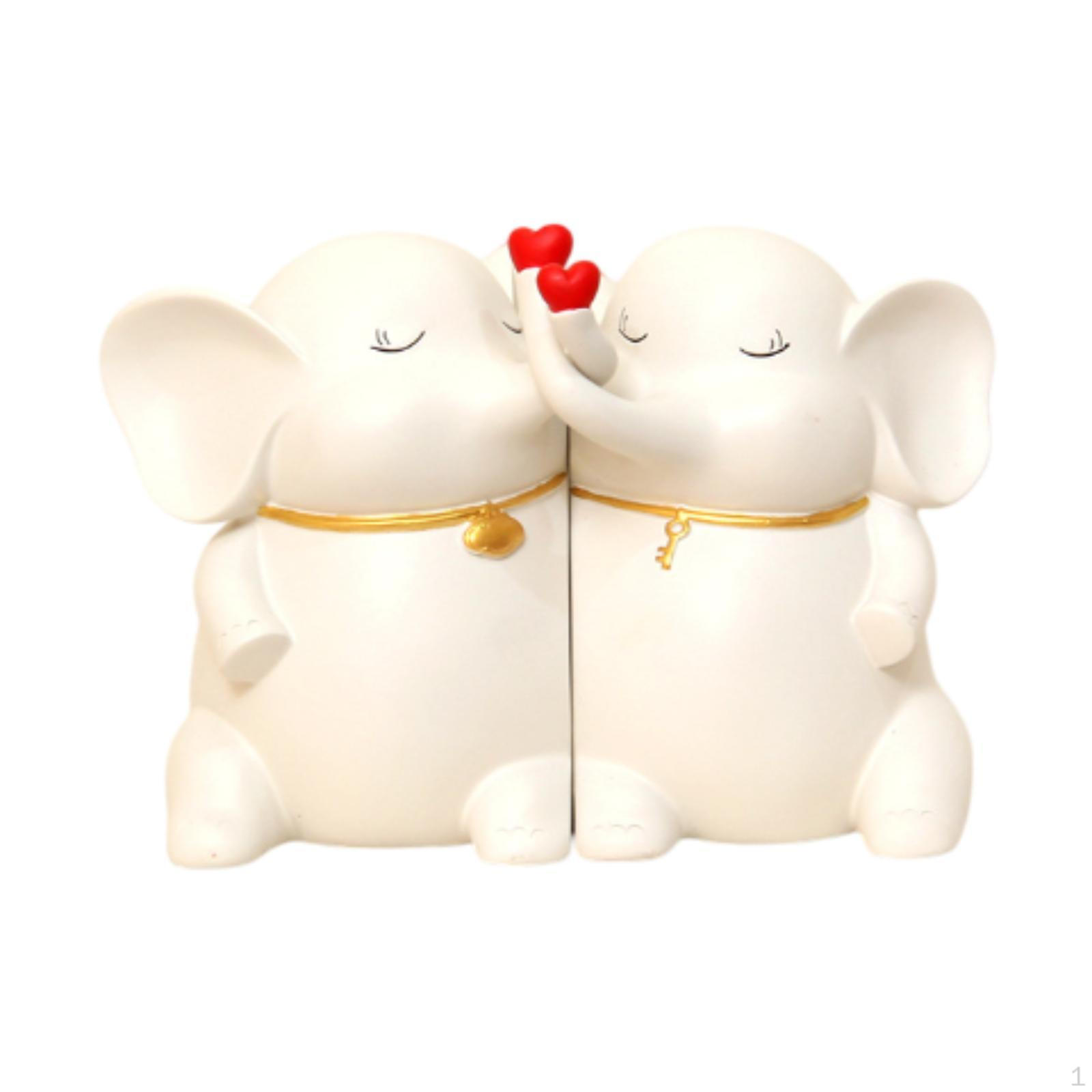 

Ends Elephant Statues -booking Ornament for Kindergarten Gudenroom Office Style B
