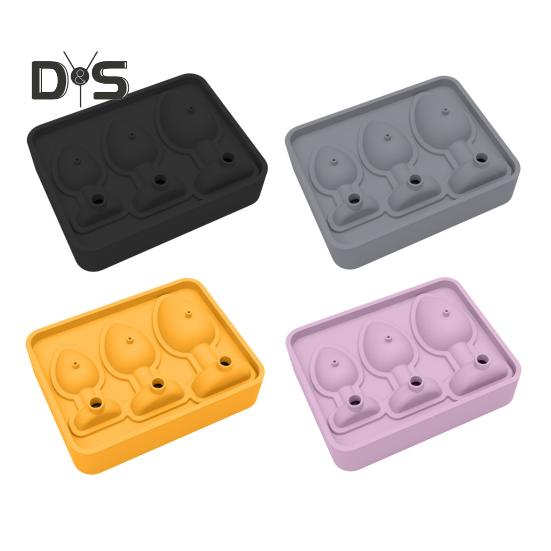 Silikonová forma na ledové kostky Nový tvar Výrobník ledových kostek pro dospělé Žert Dárkové potřeby pro párty pro whisky Koktejly Nápoj Brandy Šťáva