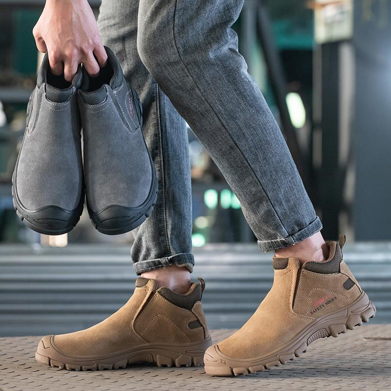 Insulated Waterproof  Work Shoes Puncture Proof Safety Shoes Standard Safety Shoes  Anti Smashing Steel-Toed Shoes