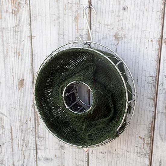 

Сетчатый горшок Daido Craft: Круглый с пеньком диаметром 21см FMP01-20G [горшок] зелёный