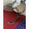 Titanium Steel Chain Bracelet For Men And Women Handmade Geometric Design Fashion Accessory