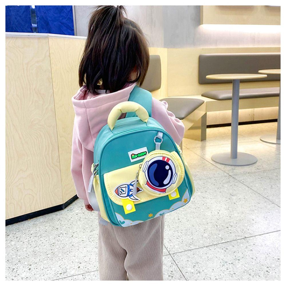 Adjustable Straps Kindergarten School Bag Animal Patterns Children's Backpacks Back To School