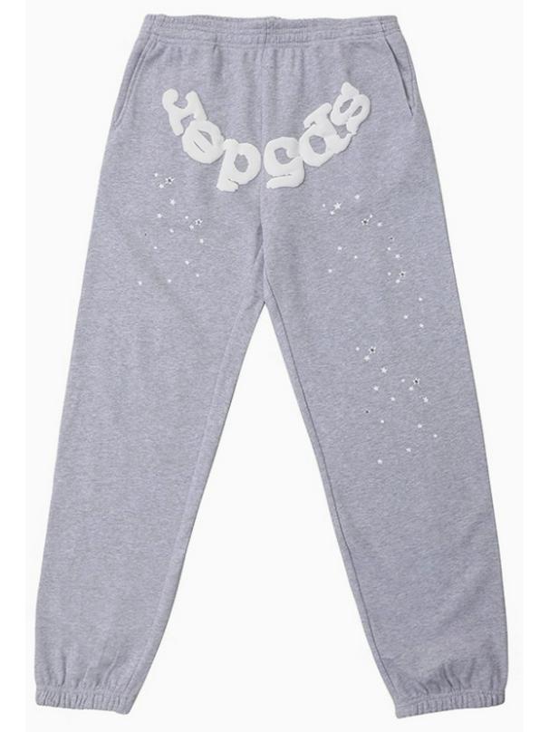 Young Thug Style Spider Web Hoodie Set