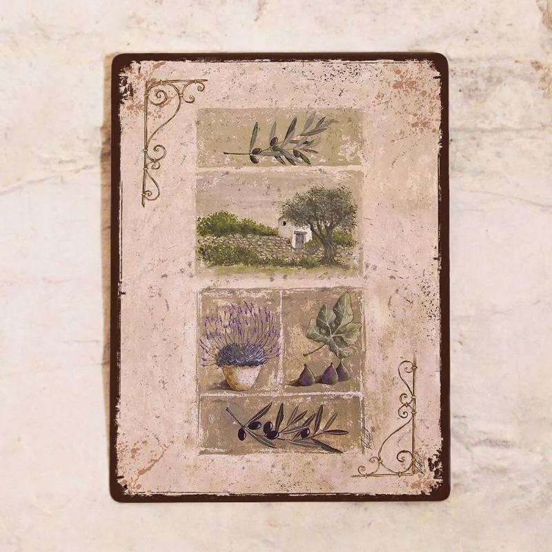 My Garden Tin Sign, Metal Wall Decor 20x30cm