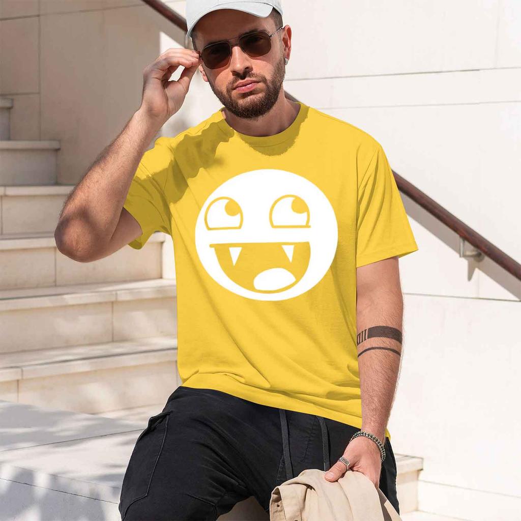2026 New Mo Kun Epic Face Funny Tee High Quality 100 Cotton Crew Neck Casual Summer Tshirt For Unisex And Unisex