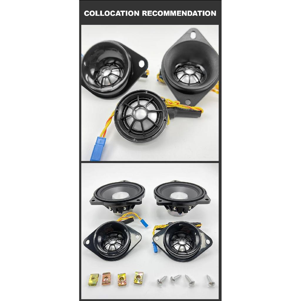Car Rear Surround Tweeter For BMW E90 E91 E60 E61 F10 F11 F90 F07 F06 F12 F13 G20 G30 F15 F16 F85 F86 Center Dashboard Speakers