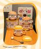 Cute Bread Ceramic Mug: Practical Souvenir for Boys & Girls with Creative Gift Box