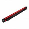 Magnetic Screwdriver Organizer Aluminum Alloy Multifunctional Magnetic Tool Organizer for Workshop Garage