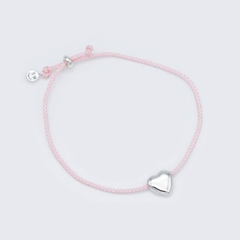 BONBEAU Schlichtes Herz Farbe Knoten Armband