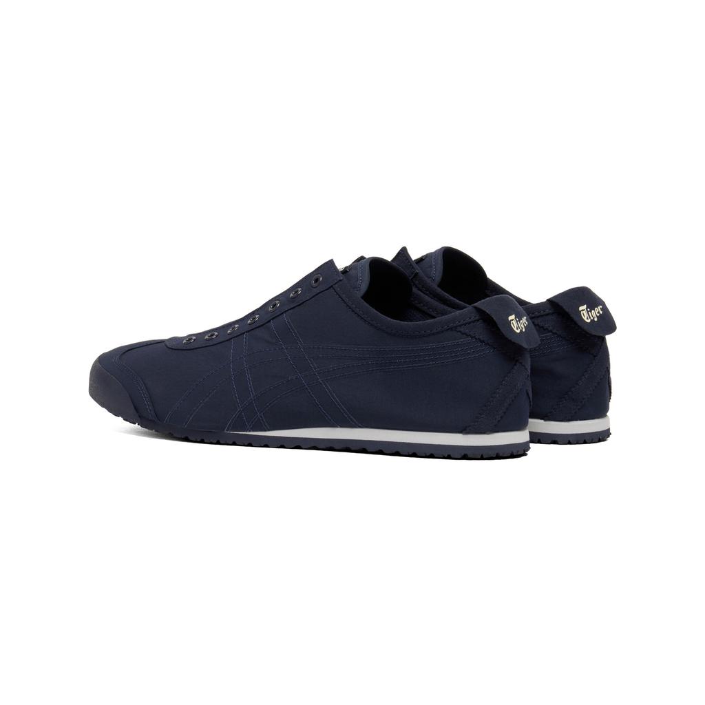 Onitsuka Tiger Mexico 66 Slip-On Fabric Trendy Classic Comfortable Low-Top Casual Shoes Unisex sneaker Dark-Blue 1183B603-404