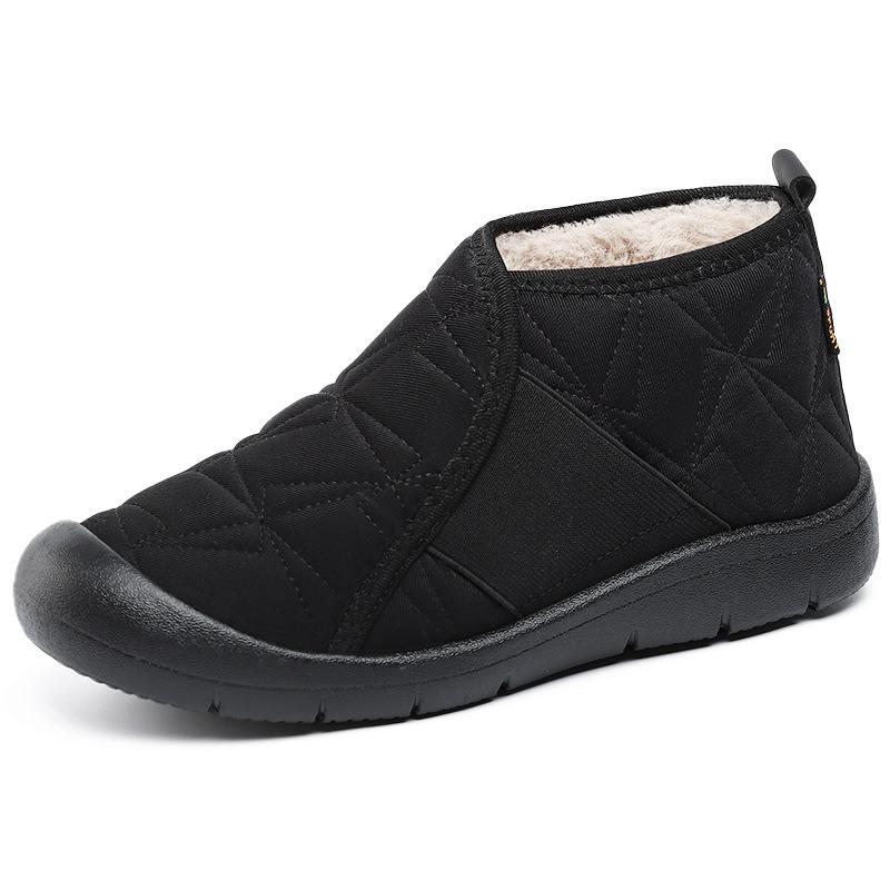 Winter Hot Selling Women's Shoes, Comfortable and Warm Women's Snow Boots with Thick Velvet On One Step