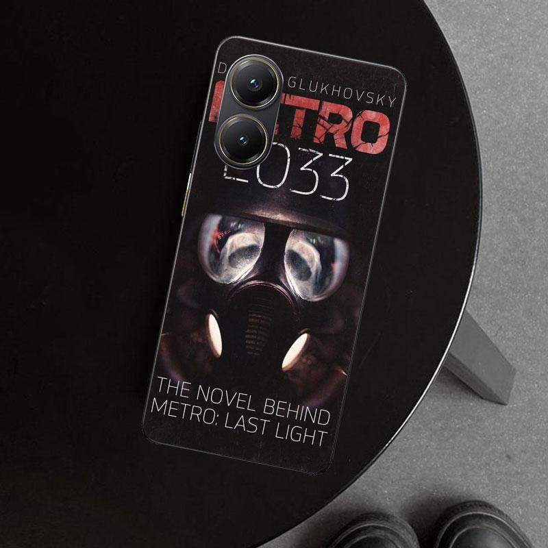 Metro 2033 Phone Case Cover for Xiaomi Poco X6 X5 X7 Pro F7 Ultra Redmi 15C 15 13C 13 12C 12 10C 10 10A 9C 9A 9T 9 Coque Poco X6