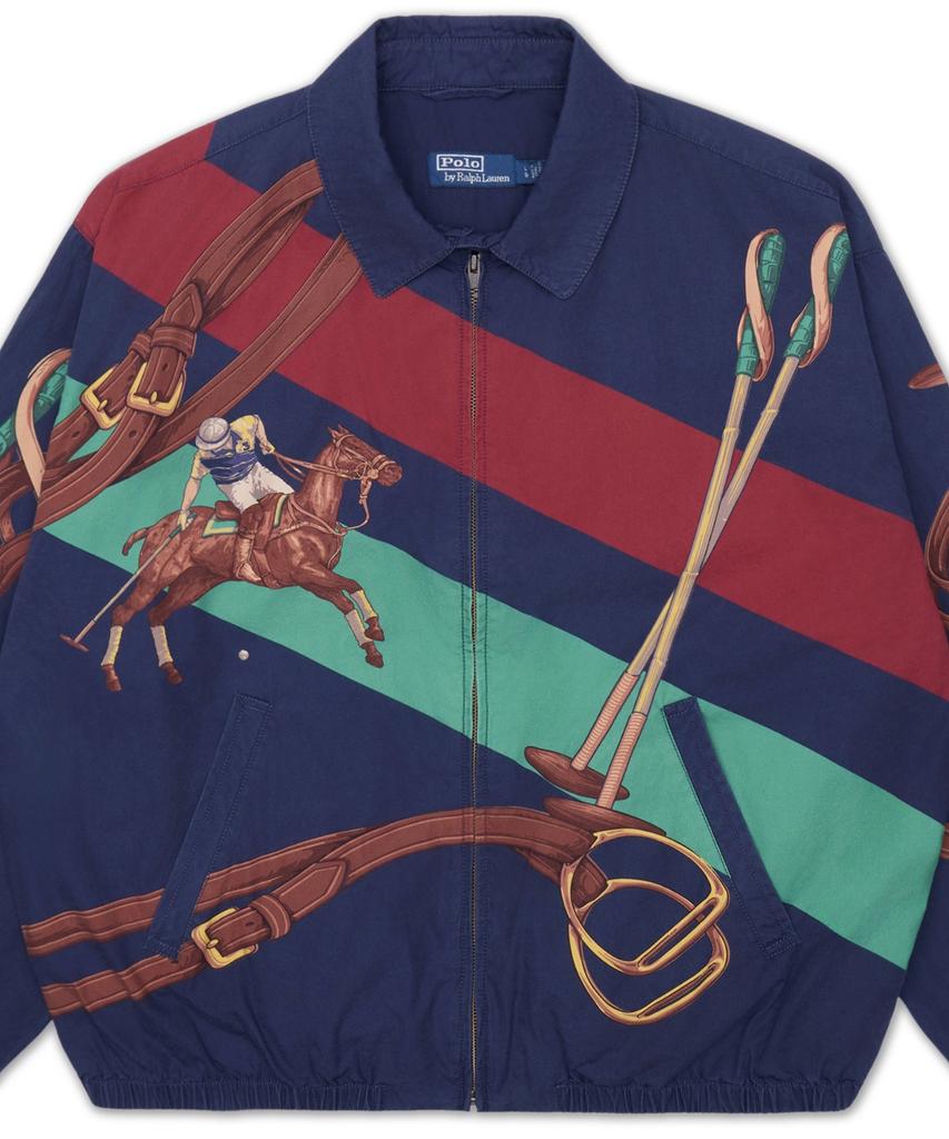 Polo Ralph Lauren Big Bayport Equestrian Print Jacket - Multicolor
