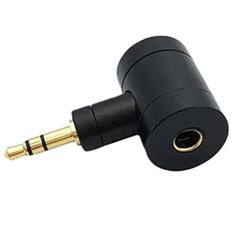 HIFI Angle 4.4 Balanced Earphone Adapter For SONY, Music Players- DIY Design 4.4Mm Female To 2.5Mm 4Pole/3.5Mm 3Pole Male Plug