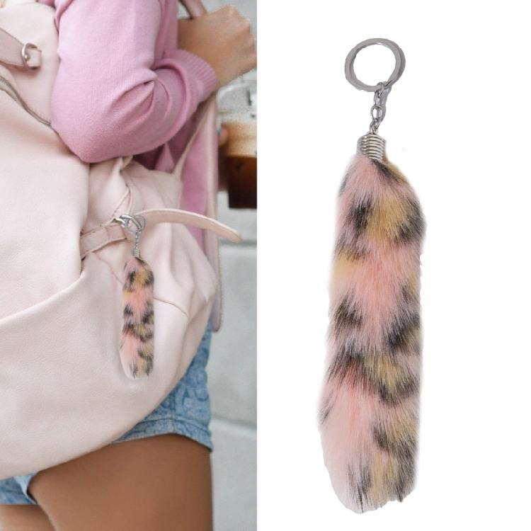 Animal Tail Pendant Keychain Key Holder Purse Keychain Decorations 5.9Inch Long Tail Keychain for Bag Backpack
