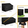 162x66x66x89CM Garden Bench Seat Cover Waterproof 210D Oxford Garden Bench Furniture Cover 3 Seater Outdoor Chairs Covers