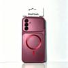 Viral Cyberpunk Magnetic Case for Samsung Galaxy A56 5G A55 A54 A37 A36 A35 A34 A26 A24 CD Texture Ring & Metallic Sheen Cover