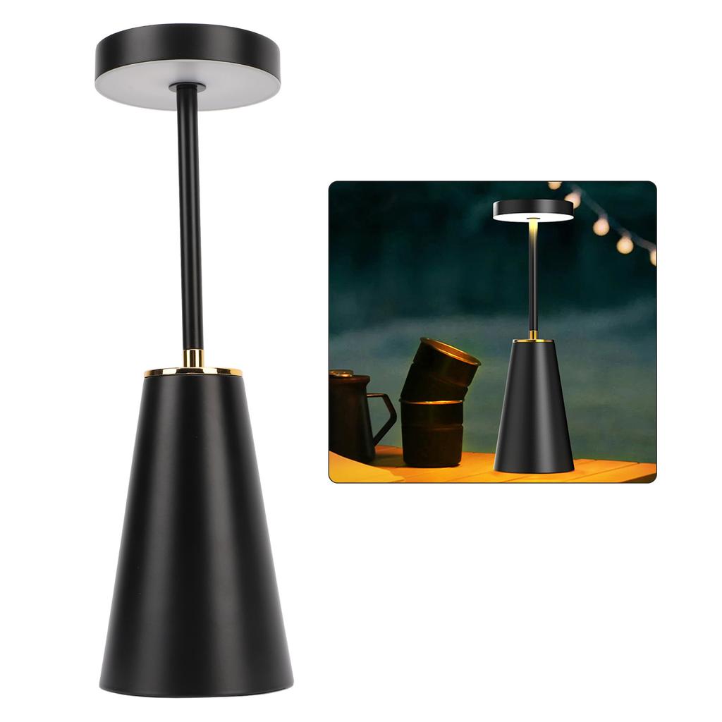 Cordless Table Lamp Rechargeable Touch Control Stepless Dimmable LED Portable Wireless for Home Living Room