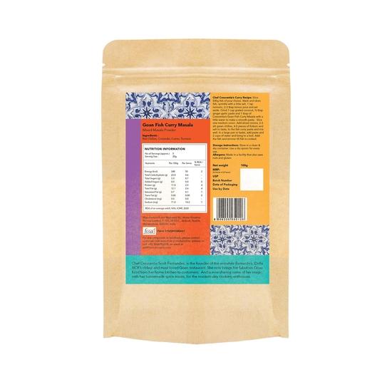 Home Kouzina Goan Fish Curry Masala - 100g| Perfect for Authentic Goan | 100% Natural Ingredients| Traditional Recipe