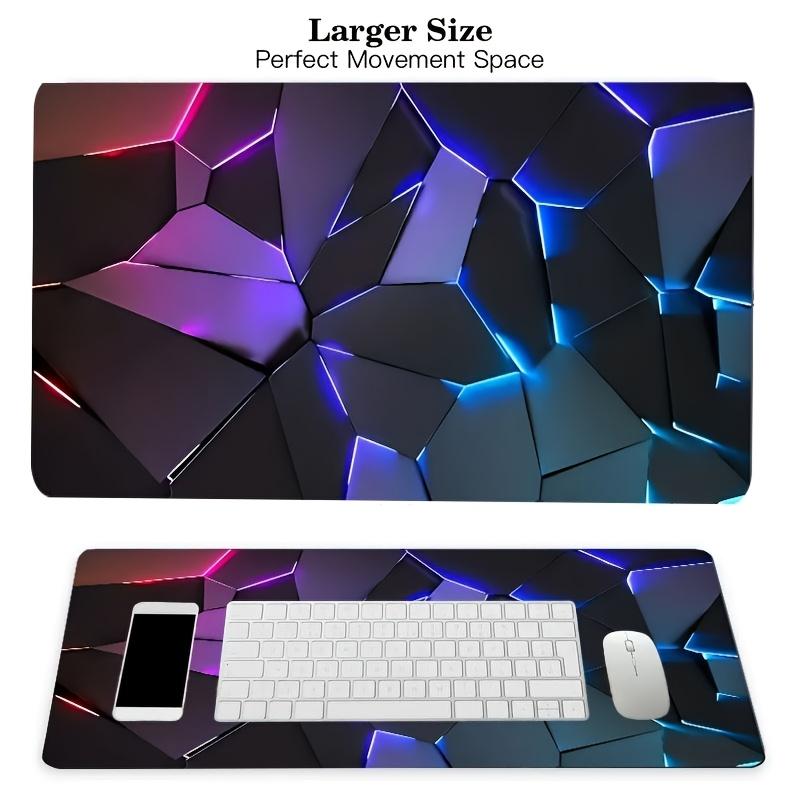 Geometric Art Large Gaming Mouse Pad mm Gamer Big Mouse Mat Computer Gaming Locking Edge MousePad Keyboard Desk Mice Pads
