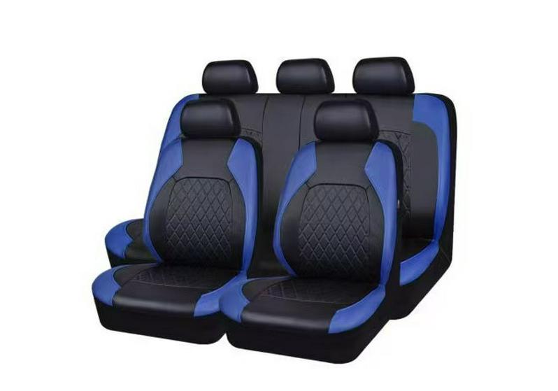 Universal PU Leather Breathable Mesh Car Seat Cushion Cover