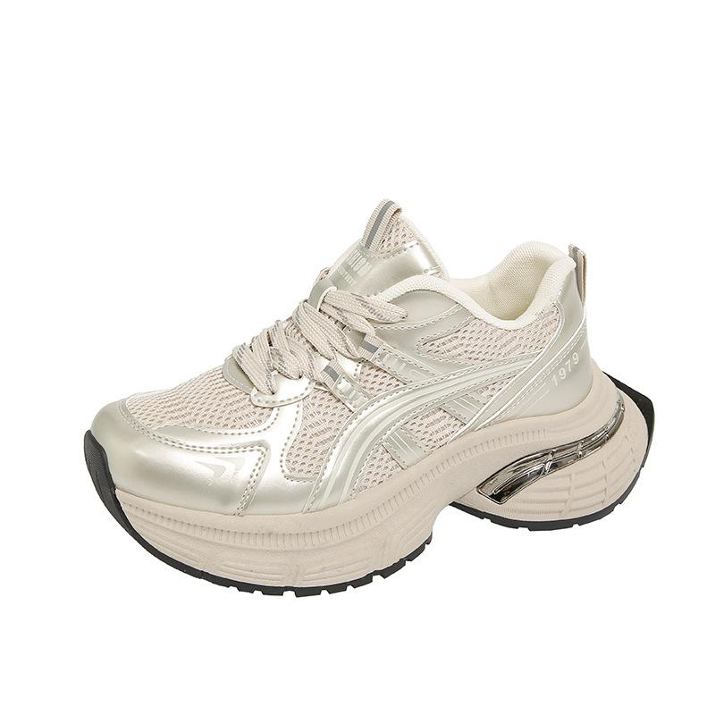 

Paris dad shoes women s platform heightening mesh breathable casual shoes 2025 spring and summer new sports shoes ins tide 40