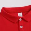 2025 Kids' Elastic Cotton Polo T-Shirts: Summer Short-Sleeve Solid Colors for Boys & Girls, Small & Medium Sizes.