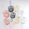 French Fry Serving Basket Mini Chips Deep Fry Baskets Stainless Steel Food Presentation Strainer Ergonomic Grip Fryer Accessory