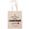 Tote Bag - PLANETEE - Beloved Actress Woman - Cotton - Printed In France - Large Capacity