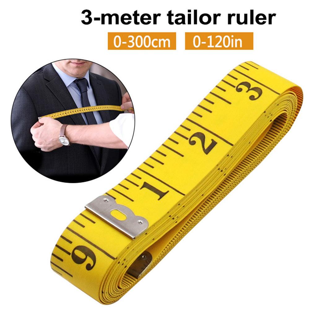 Tape Measure 300cm/120 Inches Double-Scale Soft Tape Measuring Body Weight Loss