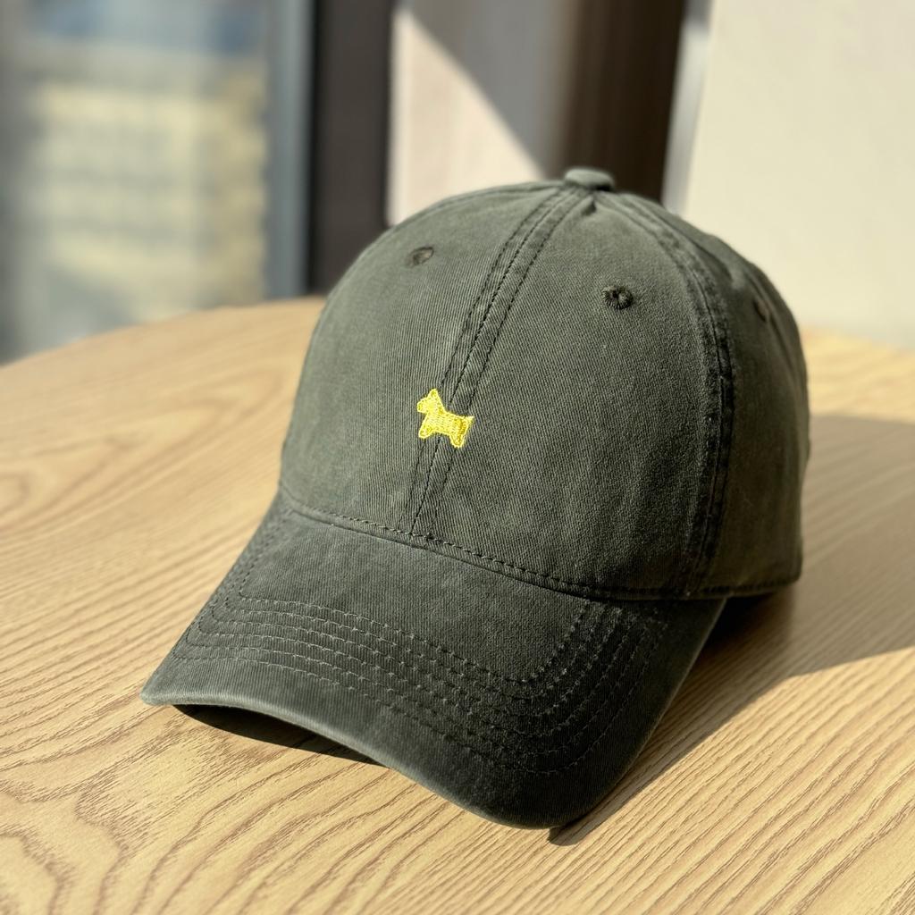 New cute cartoon pony embroidered baseball cap for women, soft top sunshade, versatile couple's cap, makes the face look smaller and trendy