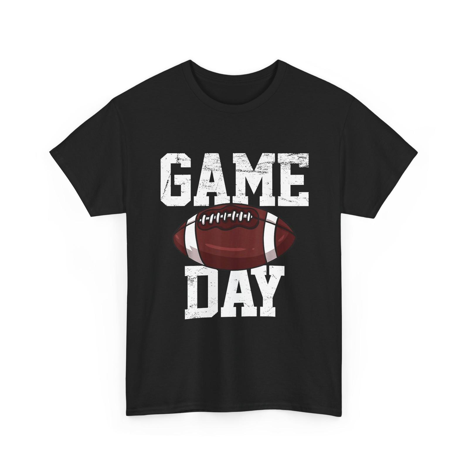 Football Game Day Shirt, Football Player Sports Lovers Men T-shirt XXXL