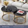 Nordic Light Coffee Table: Simple and Stylish Living Room Piece for Small Apartments