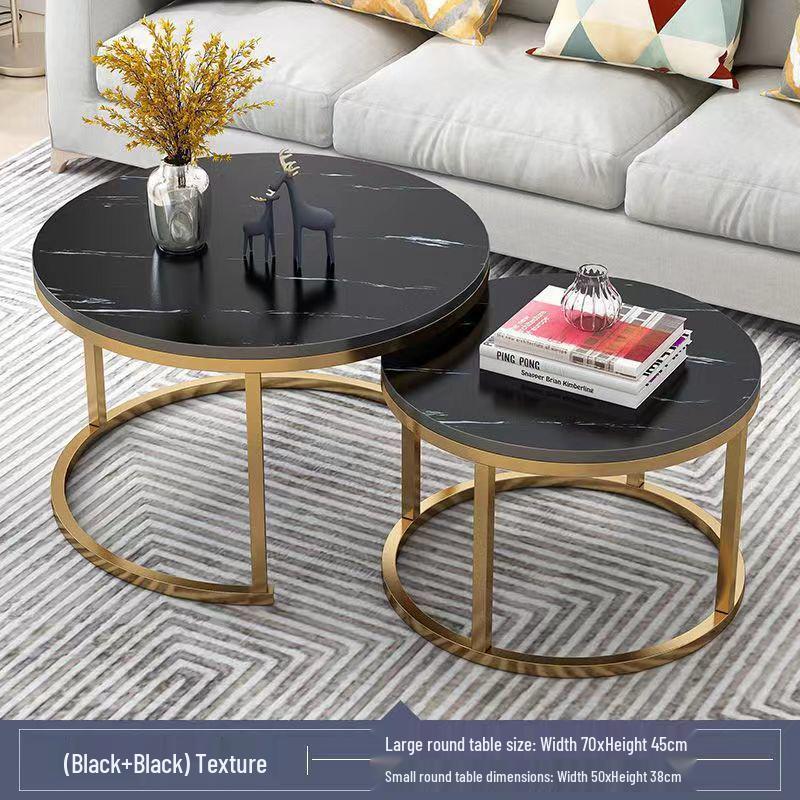 Nordic Light Coffee Table: Simple and Stylish Living Room Piece for Small Apartments
