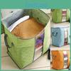 Clothing Storage Compact Foldable Quilt Bag Case Blanket Closet Organizer Box
